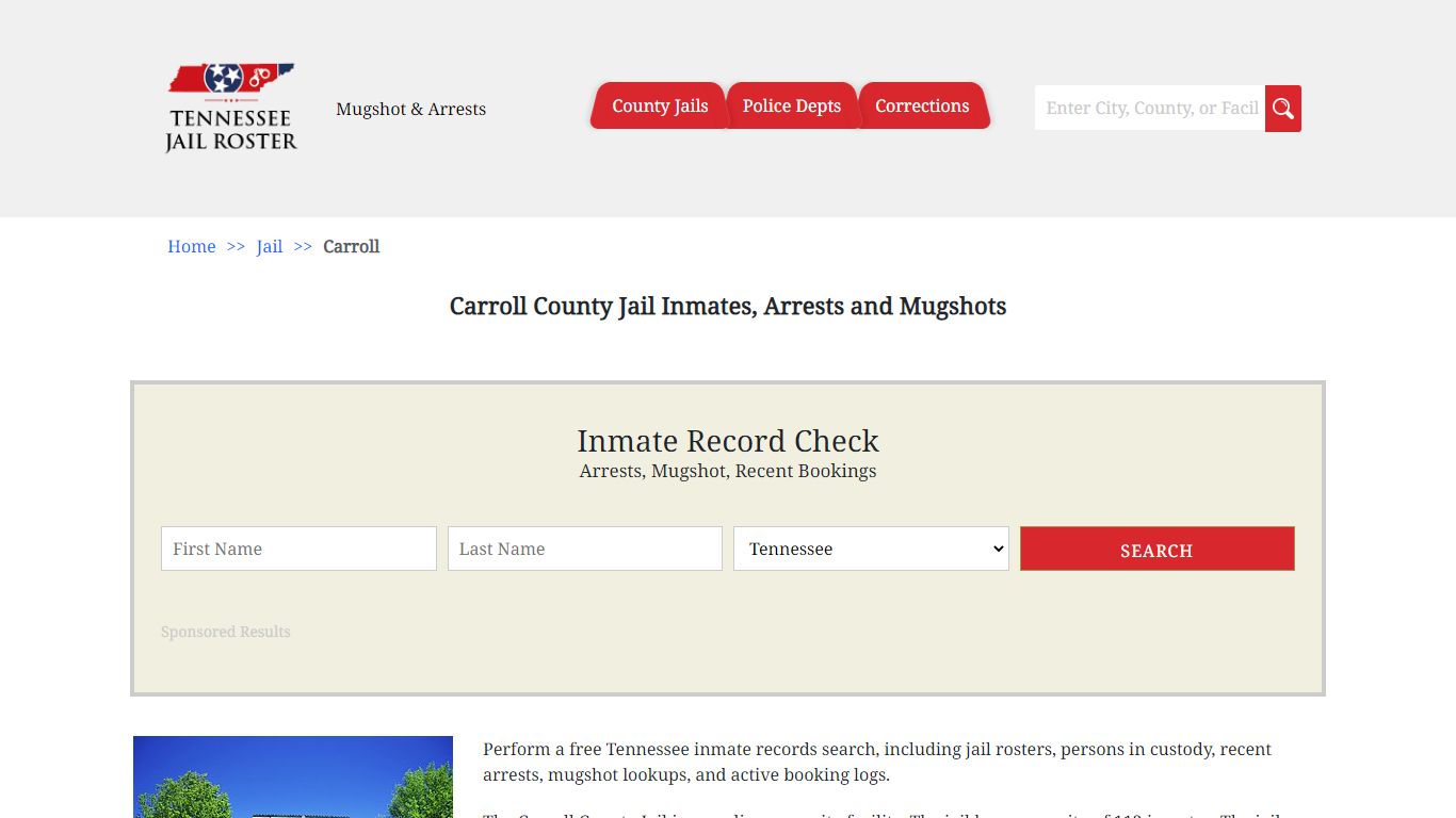 Carroll County Jail Inmates, Arrests and Mugshots